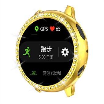 Rhinestone Decor All-around beskyttelsesveske til Samsung Galaxy Watch Active 2 44mm