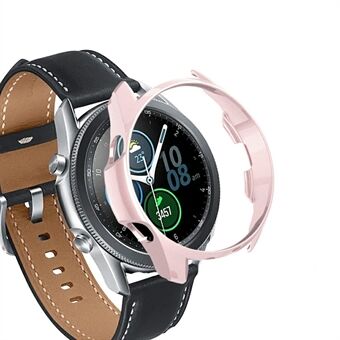 Gummiert hardt PC-beskyttelsesdeksel til Samsung Galaxy Watch3 41mm