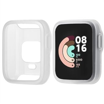 Støtsikker silikon Smart Watch beskyttende dekselramme til Xiaomi Redmi Watch