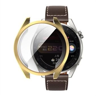 ENKAY Anti-drop galvanisering TPU beskyttende klokkeveske Shell for Huawei Watch 3 Pro 48mm