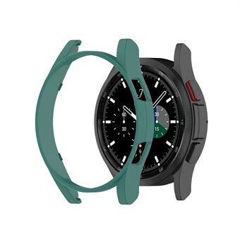 Støtsikker halvklokke beskyttelsesdeksel film hulet PC-urramme for Samsung Galaxy Watch4 Classic 42mm