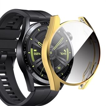 Myk TPU-heldeksel galvanisert Slitesterk Smart Watch-beskyttelsesveske Shell for Huawei Watch GT 3 42mm