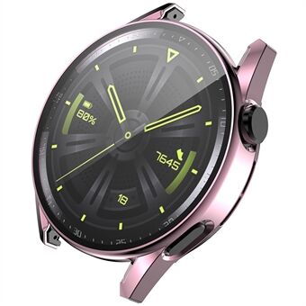 ENKAY for Huawei Watch GT 3 42 mm 9H skjermbeskytter i herdet glass med presis utskjæring galvanisering hardt PC-klokkedeksel