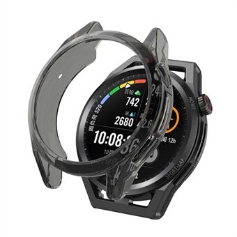 For Huawei Watch GT Runner Transparent TPU Smart Watch Halvt deksel Beskyttelsesveske