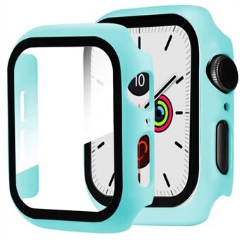 Matt ramme PC + Herdet Glass Protector Watch Case for Apple Watch Series 4 40mm