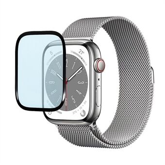 For Apple Watch Series 7/8 41 mm PMMA skjermbeskytter Anti- Scratch full dekning Se HD Skjermfilm