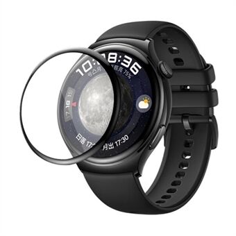 RURIHAI For Huawei Watch 4 Full Glue Smartwatch Skjermfilm PMMA 3D buet skjermdekkende beskyttelse