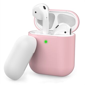 AHASTYLE PT38 øretelefondeksel for AirPods med ladeveske (2016) / (2019) / AirPods med trådløst ladedeksel (2019) Ørepluggs silikondeksel