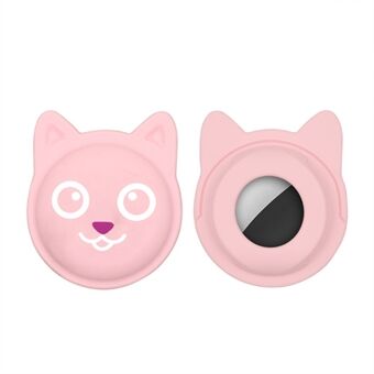 Cat Style Pet Tracker Anti-tap-deksel TPU-beskyttelsesveske for Apple AirTag