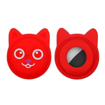 Cat Style Pet Tracker Anti-tap-deksel TPU-beskyttelsesveske for Apple AirTag