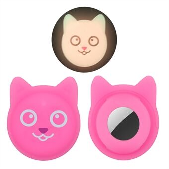 Cat Style Pet Tracker Anti-tap-deksel TPU-beskyttelsesveske for Apple AirTag