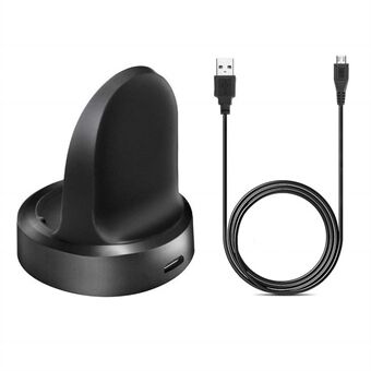 For Samsung Galaxy Watch SM-R800 SM-R810 Klokke Lader Dock Trådløs ladeholder med USB-kabel