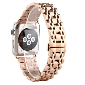 Classic Seven Beads klokkerem i rustfritt Steel til Apple Watch Series 4 44mm / 3/2/1 42mm