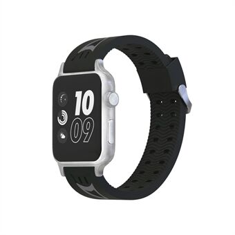 Smiling Face Soft Silikon klokkerem til Apple Watch Series 4 44mm Series 3/2/1 42mm