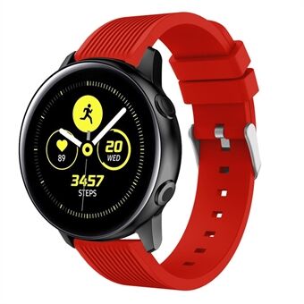 Stripe Texture Soft Silikon klokkerem til Samsung Galaxy Watch Active SM-R500