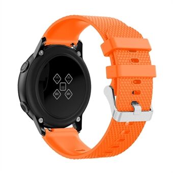 20mm Sandblasting Buckle Silicone Sport Watch Band for Samsung Galaxy Watch Active