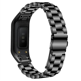 Armbåndsur med tre perler i rustfritt Steel med ramme for Samsung Galaxy Fit-e / SM-R375