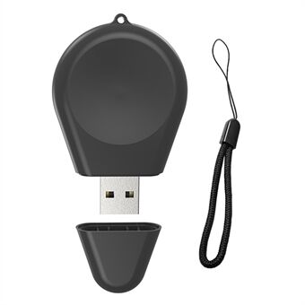 Bærbar USB-lader Travel Trådløs nøkkelringlader med stropp for Samsung Galaxy Watch6 / 5 / 4 / 3 Active