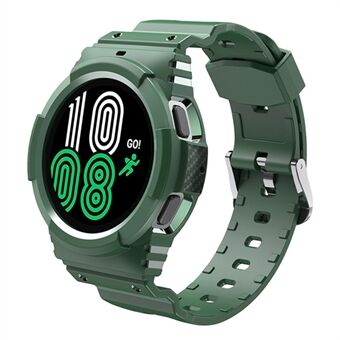 AHASTYLE WG67 robust sportsveske med bånd kompatibel med Samsung Galaxy Watch4 44 mm, mykt TPU-klokkebånd håndleddsrem støtfangerdeksel