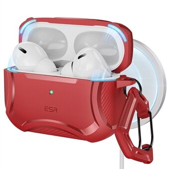 ESR Cyber Armor Series Etui for AirPods Pro 2 / AirPods Pro TPU+Magnetisk Etui Ørepropper Beskyttelsesdeksel