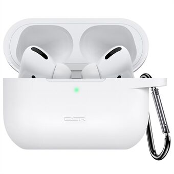 ESR Bounce-serie for AirPods Pro 2 / AirPods Pro Ladeveske Deksel Ørepropper Slagfast Silikonetui med Karabinkrok