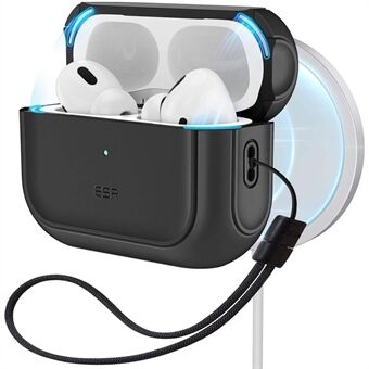 ESR For AirPods 4 Øretelefonetui PC+TPU Orbit Hybrid Deksel med Halolock