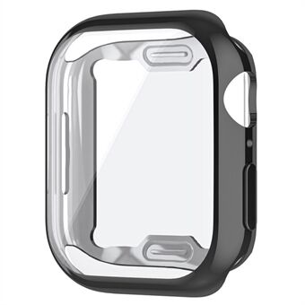 For Apple Watch Series 8 41 mm beskyttelsesveske med full dekning Galvaniseringsramme Anti Scratch TPU-klokkedeksel