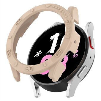 For Samsung Galaxy Watch 5 Pro 45 mm hard PC-ramme Anti Scratch støtfangerdeksel med skiveplate