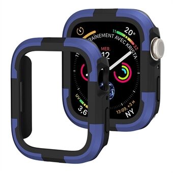 For Apple Watch Series 8/7 45 mm TPU+PC Robust støtsikker veske Anti- Scratch ramme Armour Watch Cover