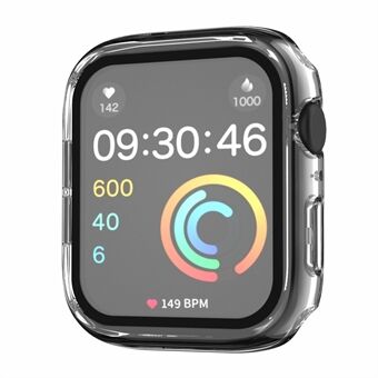 For Apple Watch Series 7/8 45 mm IP68 vanntett PC-veske Klokkedeksel med herdet glassfilm