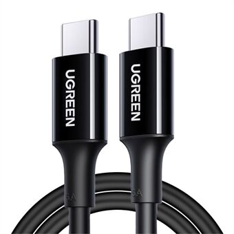 UGREEN 80372 2m 100W 5A Type-C til Type-C-kabel PD-hurtigladingsdatakabel for MacBook / iPad Pro