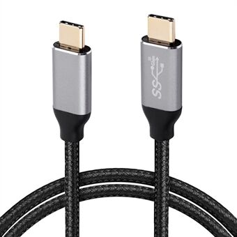 80 cm USB C-kabelstøtte Thunderbolt 3 Høyhastighetslading 10 Gbps Dataoverføring Type C-ledning