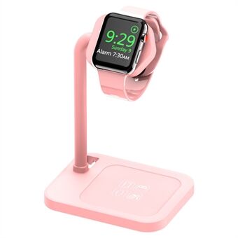 AJZJ01S Klokkelader Stand Nattbord Stand AJZJ03A for Apple Watch Series 6 / SE / 5/4/3/2/1