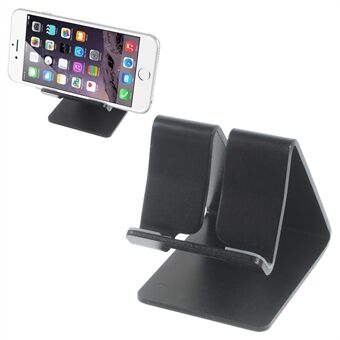 Stand i aluminiumslegering for iPhone 6s / SE / Samsung S7 Etc - Svart