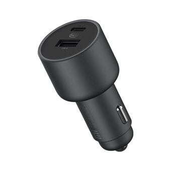 XIAOMI CC07ZM Type-C + USB Dual Ports Fast Car Charger 1A1C 100W