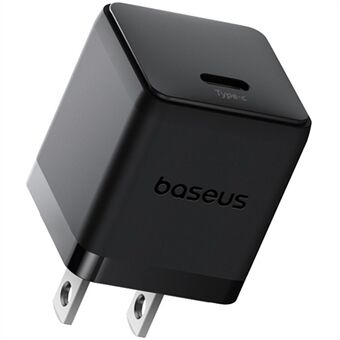 BASEUS Palm USB-C Enkeltport 20W Hurtiglader US Plugg Vegglader Adapter