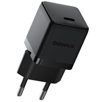 BASEUS Palm Hurtiglader 30W Type-C Enkelport Bærbar Veggladeradapter, EU-plugg