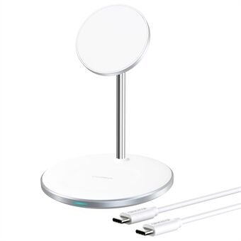 CHOETECH T581-F for iPhone / AirPods Pro 2 i 1 15W magnetisk adsorpsjon trådløs lader Stand