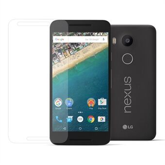 0,3 mm skjermbeskyttelsesfilm i herdet glass til LG Nexus 5X (Arc Edge)