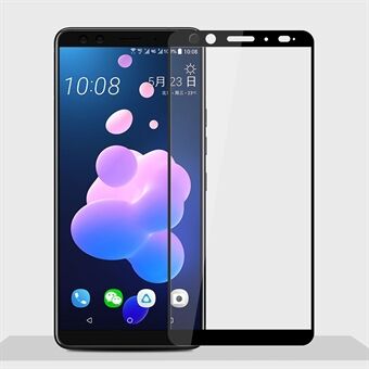 MOFI for HTC U12 + 2.5D 9H Fullt dekkende Skjermbeskytter i Herdet Glass - Svart