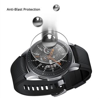 For Samsung Galaxy Watch 46mm 0.3mm Arc Edges Skjermbeskytter i herdet glass 9H Anti- Scratch