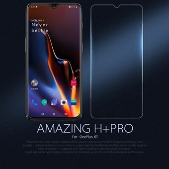 NILLKIN Amazing H + Pro Skjermbeskytter i herdet glass for OnePlus 7 / 6T Anti-eksplosjon