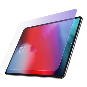 For iPad Pro 12,9-tommers (2020) / (2018) Anti-blå-lys [Eye- Protect] Skjermbeskytter i herdet glass i full skjerm 0,3 mm (Arc Edge)