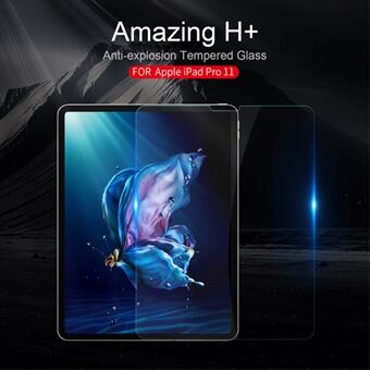 NILLKIN Amazing H + for iPad Air (2020) / Pro 11-tommers (2020) (2018) [Anti-eksplosjon] Skjermbeskytter i herdet glass