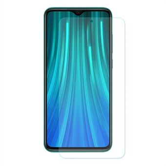 ENKAY 2.5D Arc Edge 0.26mm 9H herdet glass skjermbeskytterfilm for Xiaomi Redmi Note 8 Pro