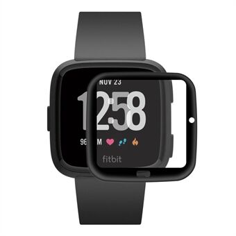 HAT Prince Full størrelse TPU Edge + PMMA skjermbeskytter i glass for Fitbit Versa (2018)