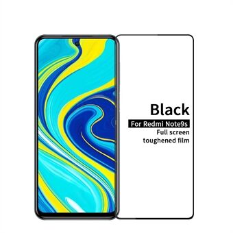 MOFI 9H 2.5D Arc Edge Full Size Tempered Glass Screen Protector Film for Xiaomi Redmi Note 9S