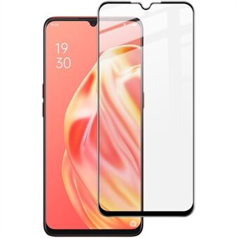 IMAK Pro + Full dekning herdet glass skjermbeskyttelsesfilm for Oppo Reno3 / A91