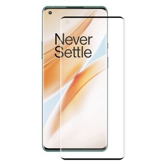 ENKAY 0,26 mm 9H 3D Full Size Arc Edges Skjermbeskytter i herdet glass for OnePlus 8 Pro