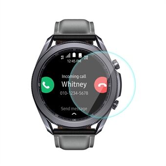 HAT Prince 0.2mm 9H 2.15D Arc Edge Tempered Glass Watch Screen Film for Samsung Galaxy Watch 3 45mm